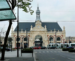 Photo de la Gare de Valenciennes  © Claude villetaneuse