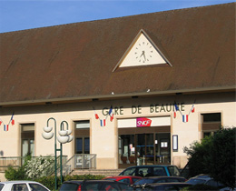 Photo de la Gare de Beaune © Pyb