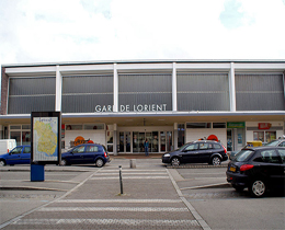 Photo de la Gare de Lorient © Bruno Corpet