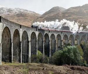 Train de Harry Potter en Ecosse